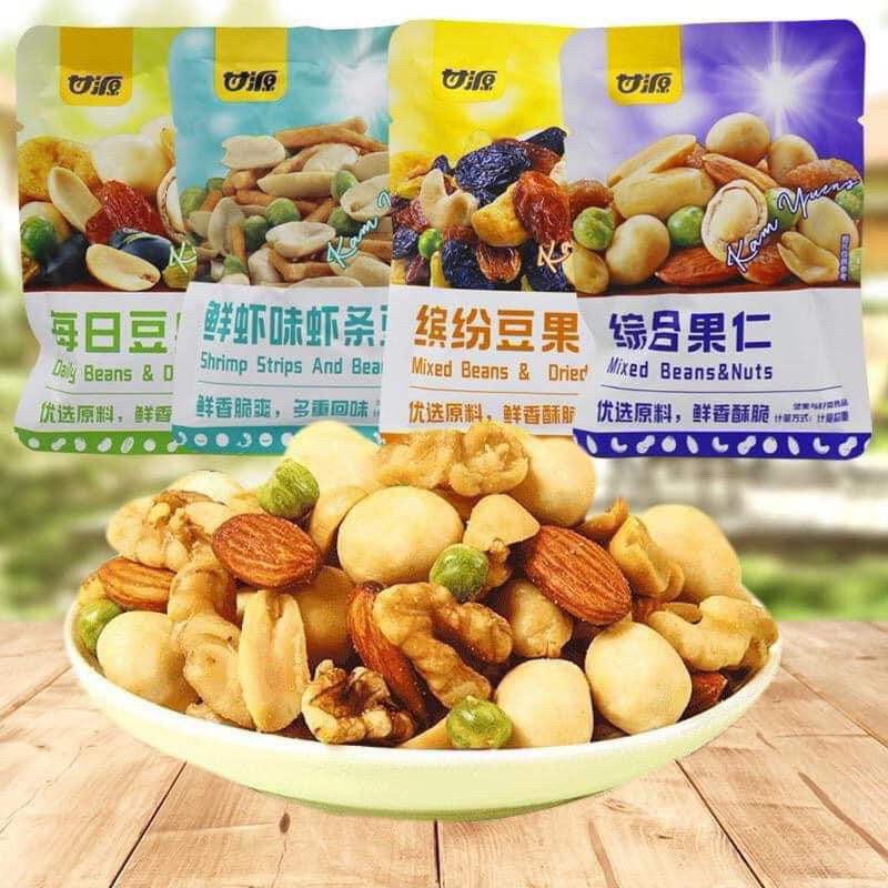 hạt dinh duong va snack